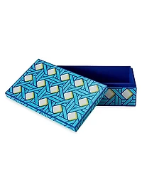 Basketweave Lacquer Box