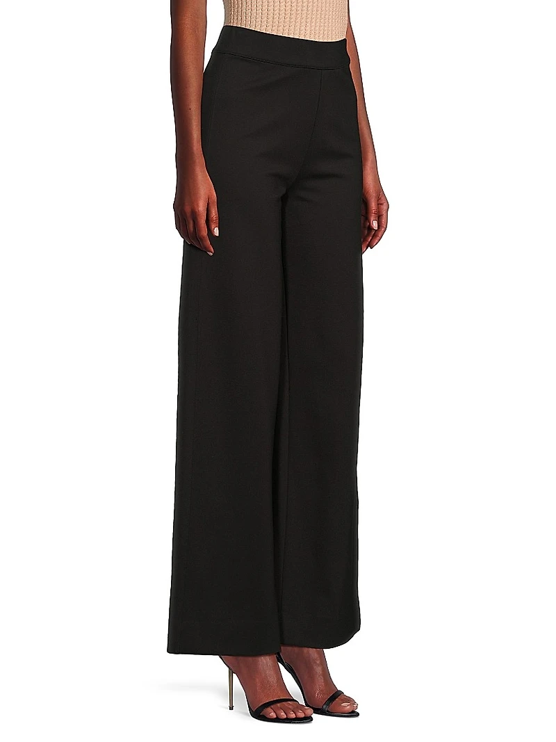 Irina Ponte Wide-Leg Pants