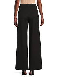 Irina Ponte Wide-Leg Pants