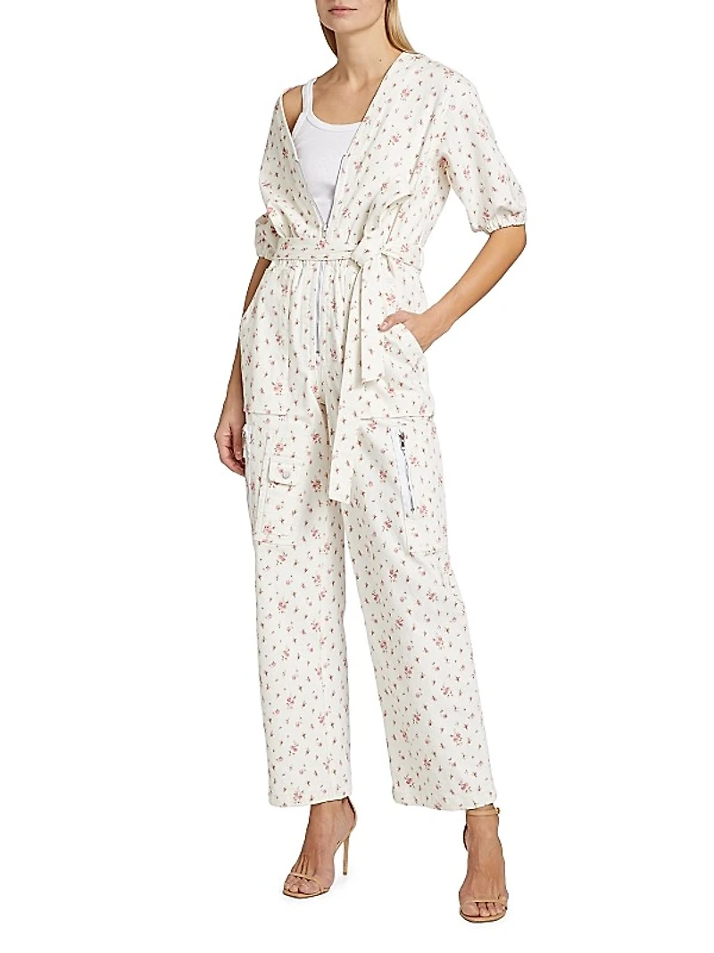 Jeni Tie-Waist Jumpsuit