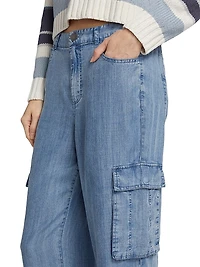 Aven Denim Cargo Pants