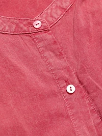 Fiorella Button-Front Blouse