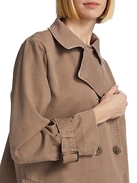 Portia Double-Breasted Crop Jacket