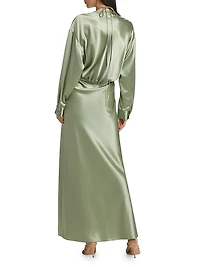 Romilly Satin Maxi Dress