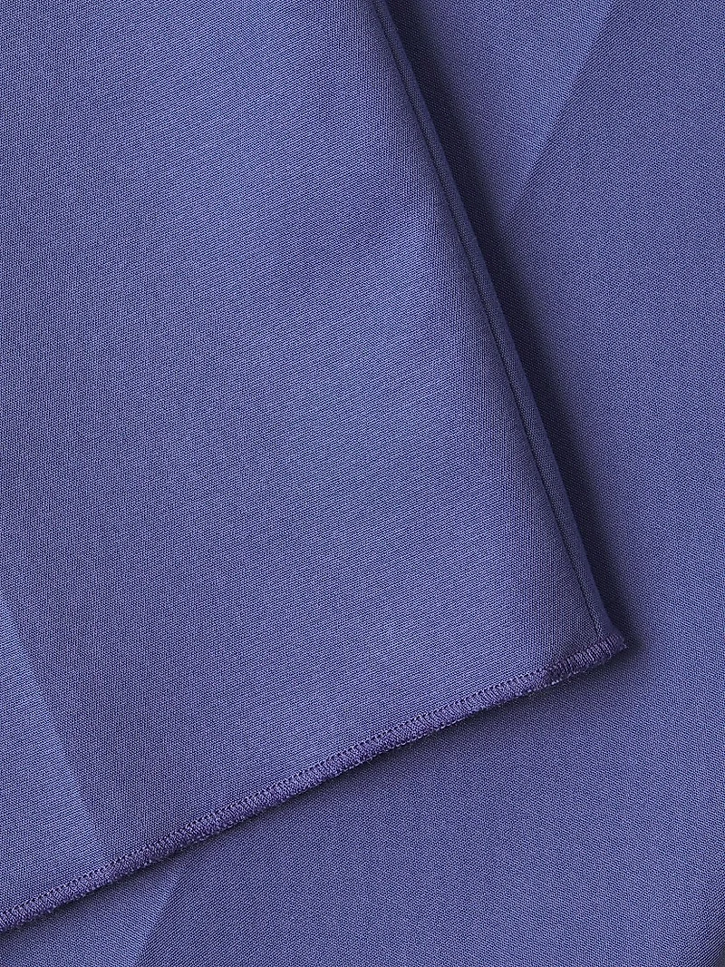 Straight-Leg Cotton-Blend Trousers
