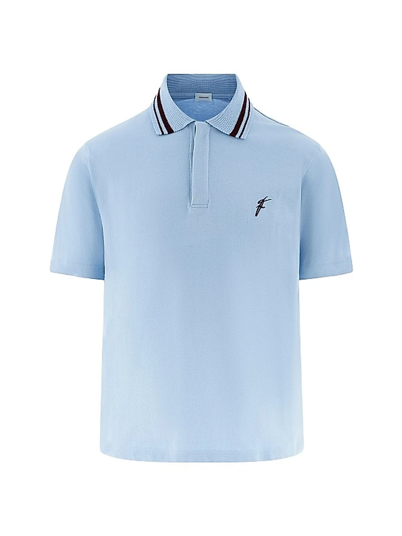 Cotton Jersey Polo Shirt