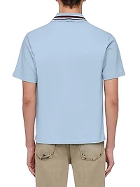 Cotton Jersey Polo Shirt