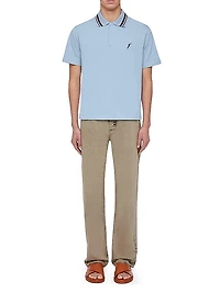 Cotton Jersey Polo Shirt