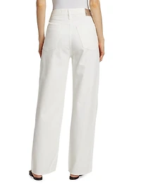 Featherweight Logan Mid-Rise Wide-Leg Jeans