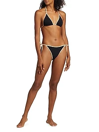 Low-Rise Tie Bikini Bottom