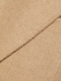 Wool Doublé Open-Front Jacket