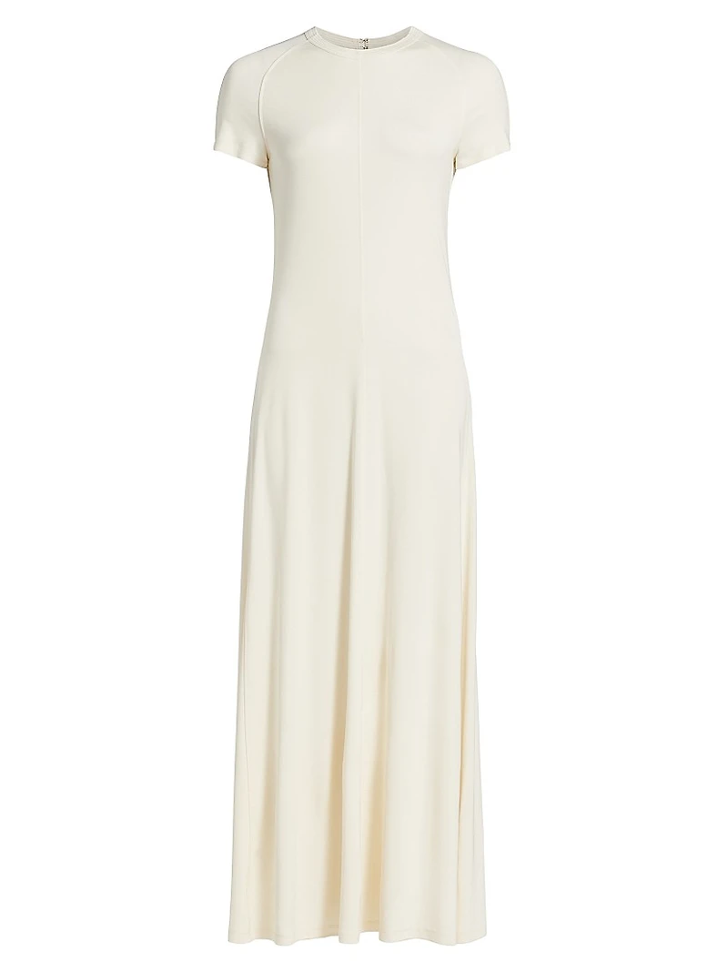 Fluid Jersey Maxi Dress