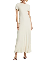 Fluid Jersey Maxi Dress