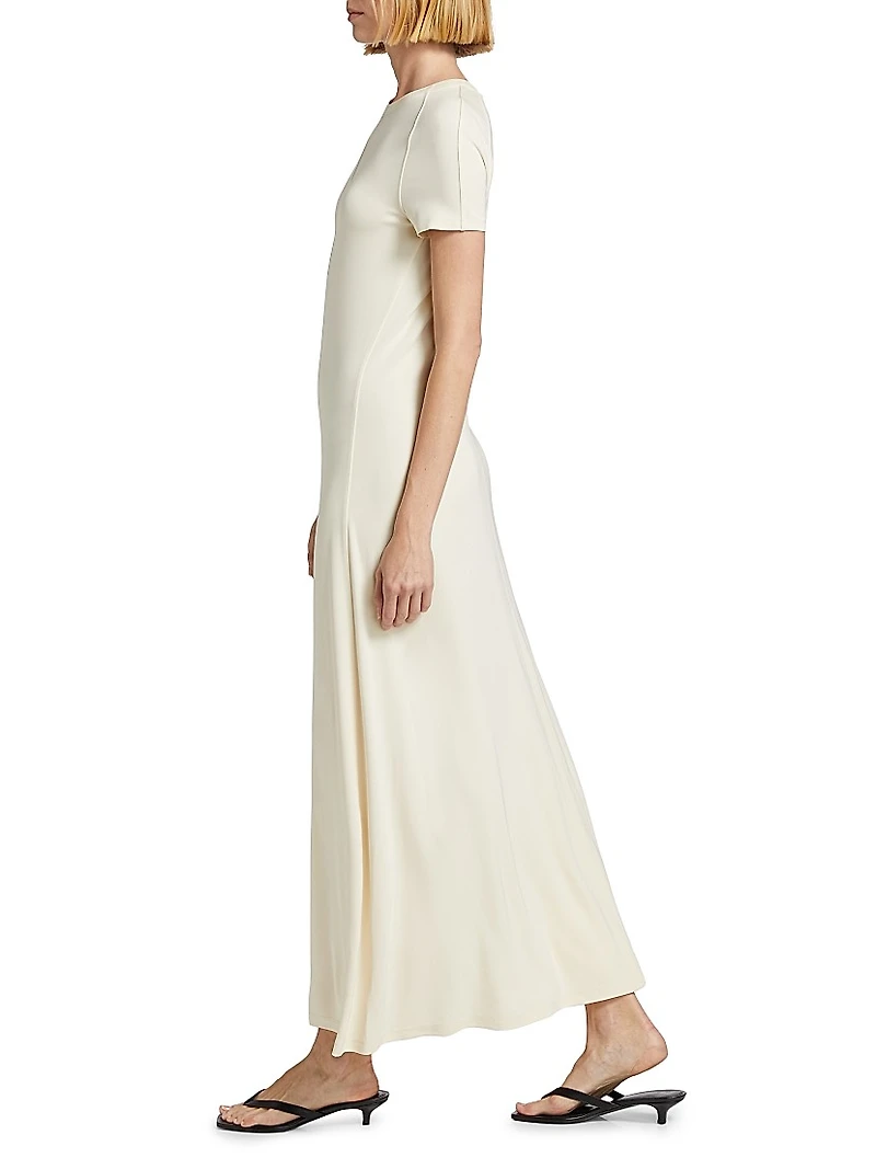 Fluid Jersey Maxi Dress