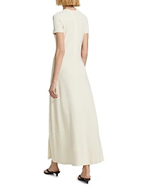 Fluid Jersey Maxi Dress
