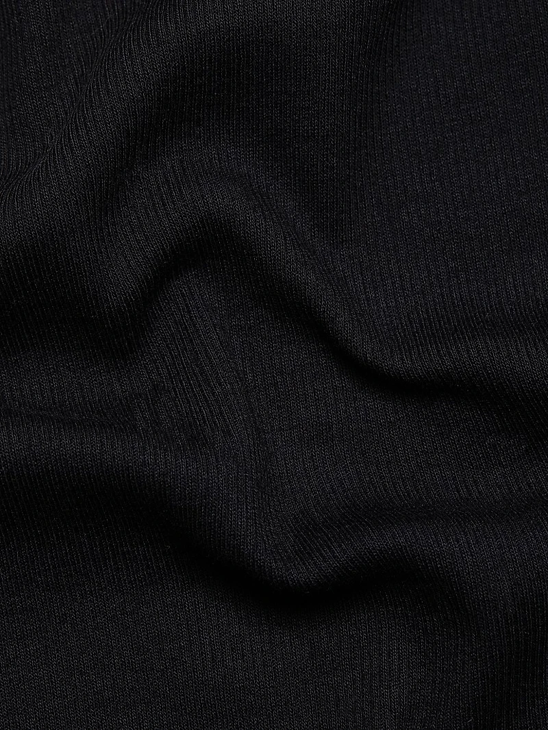 Classic Ribbed Jersey Tee