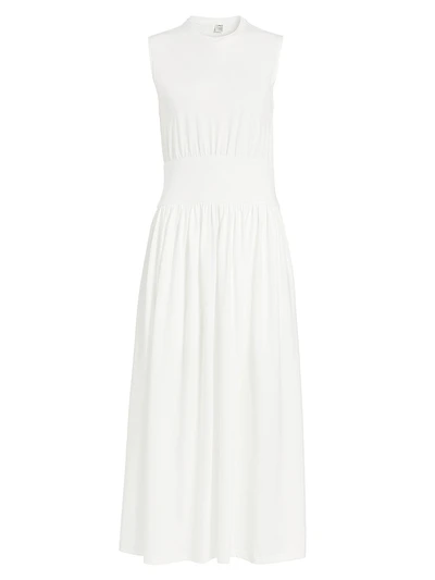 Sleeveless Cotton T-Shirt Dress