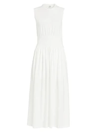 Sleeveless Cotton T-Shirt Dress