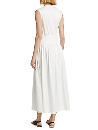 Sleeveless Cotton T-Shirt Dress