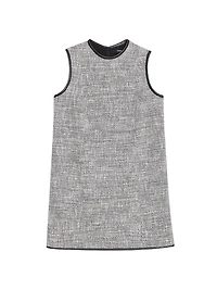 Sleeveless Crewneck Minidress