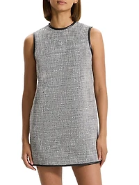 Sleeveless Crewneck Minidress