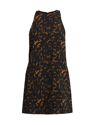 Sleeveless A-Line Minidress
