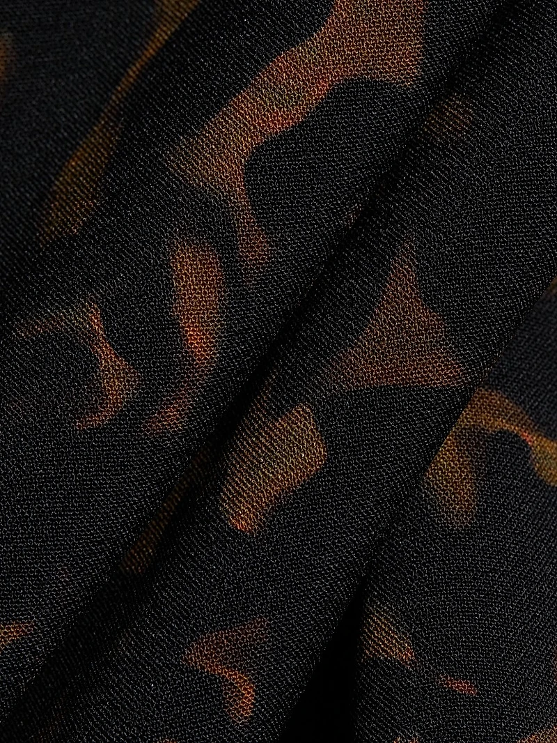 Sleeveless A-Line Minidress