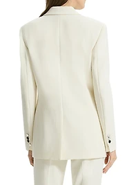 Relaxed Single-Breasted Blazer