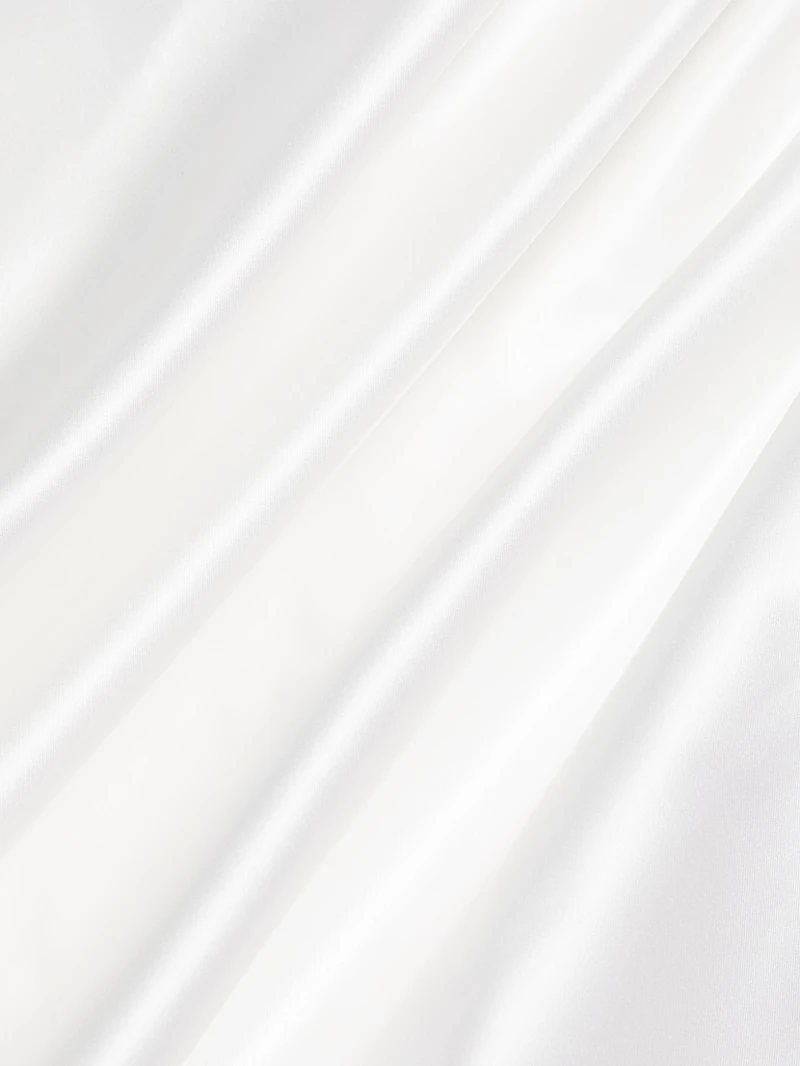 Kazmer Satin Ruffled Cocktail Dress