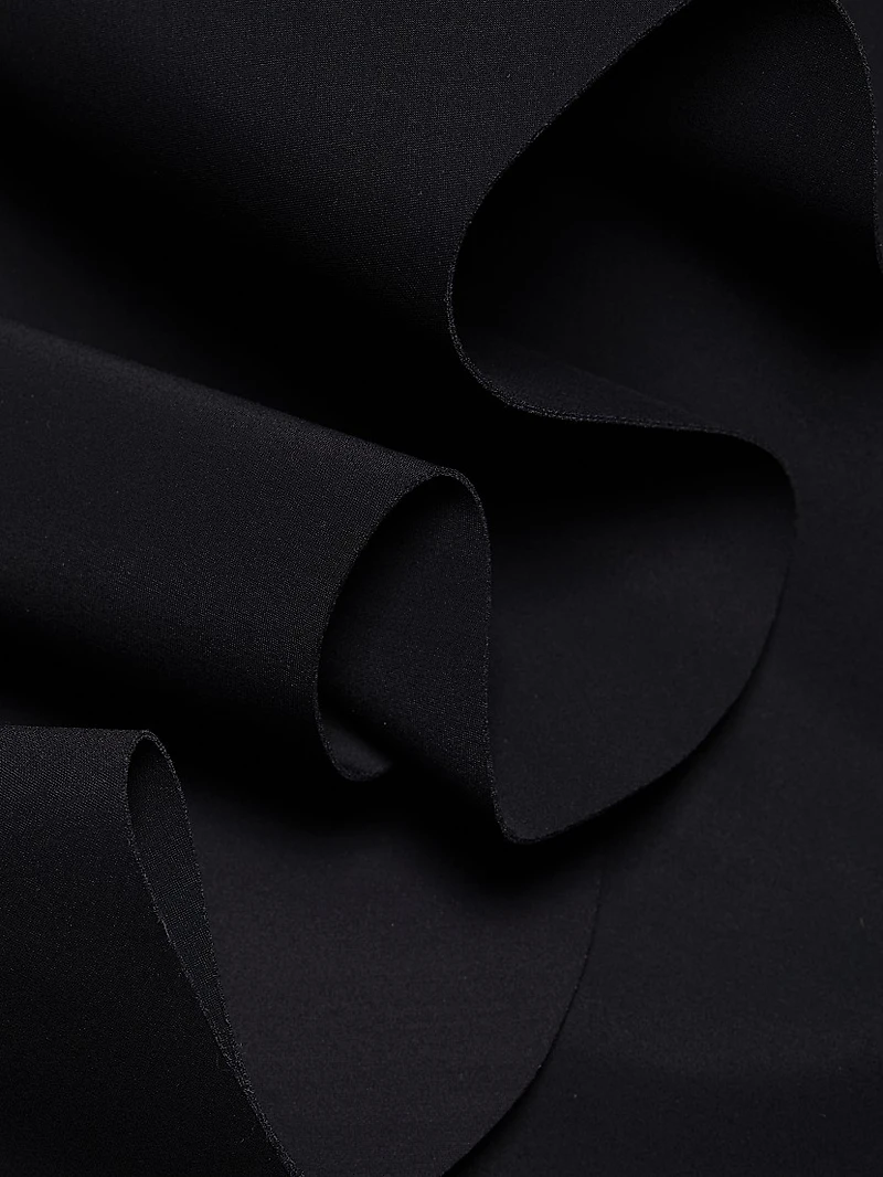 Strapless Peplum Gown