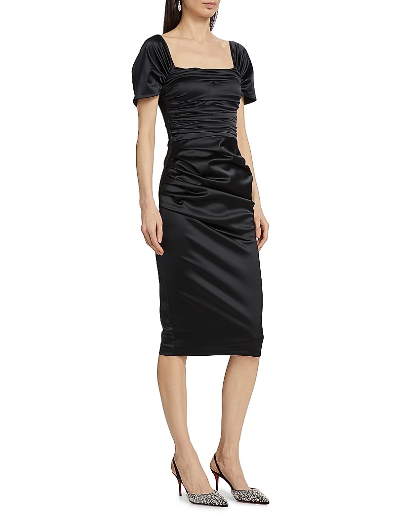 Yudali Satin Cocktail Dress