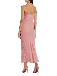 Velvet Bias-Cut Slipdress