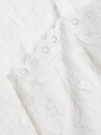 Lovina Embroidered Cotton Midi-Dress