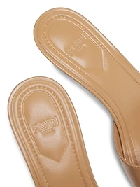 Fold 50MM Leather Mules