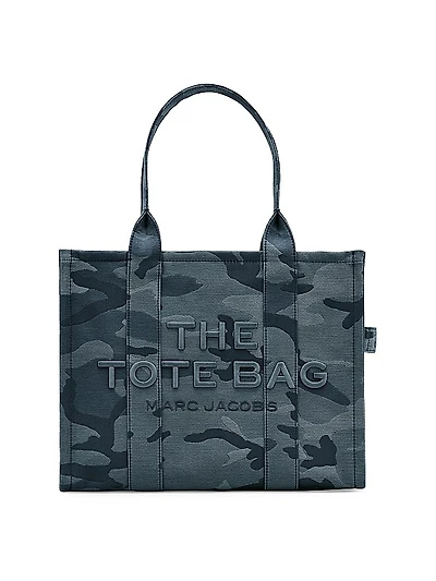 The Camo Jacquard Large Tote Bag