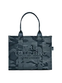 The Camo Jacquard Large Tote Bag