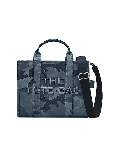 The Camo Jacquard Medium Tote Bag