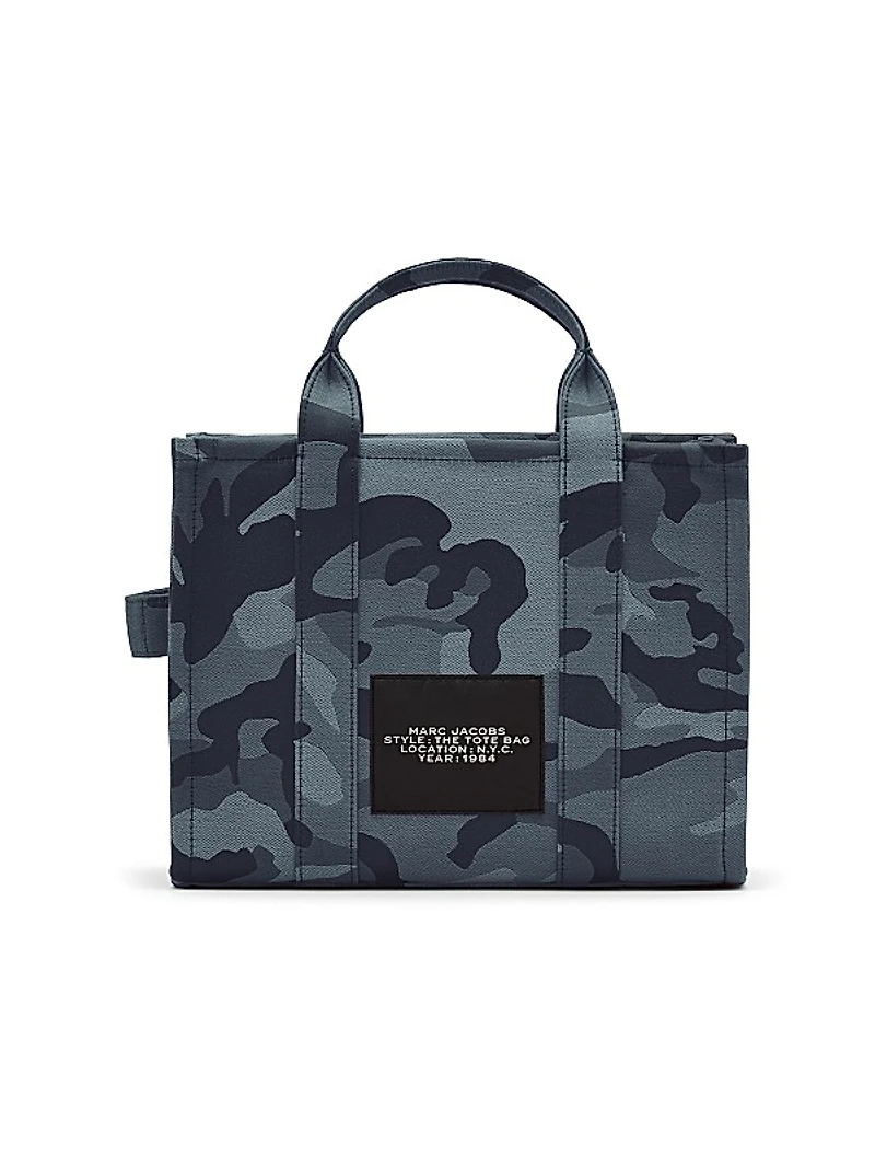 The Camo Jacquard Medium Tote Bag