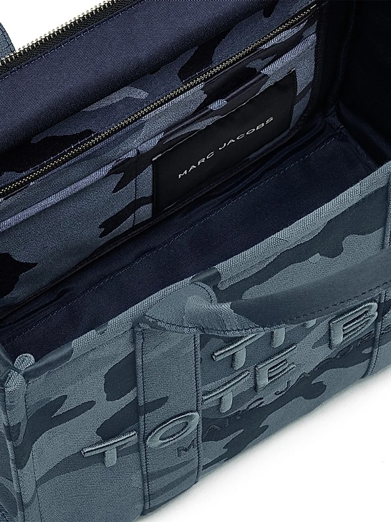 The Camo Jacquard Medium Tote Bag