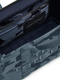 The Camo Jacquard Medium Tote Bag