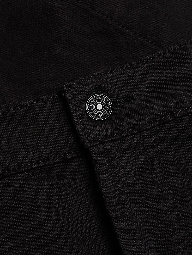 Tailored Slouch Step Hem Shorts