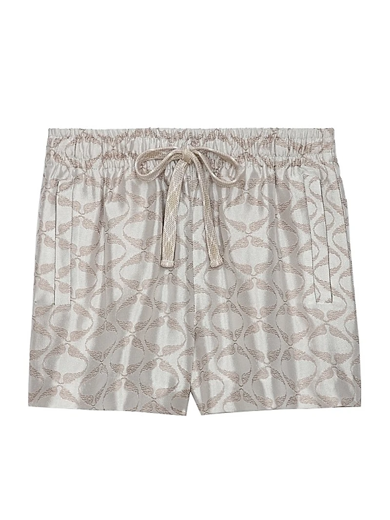 Paxi Jacquard Wing Shorts