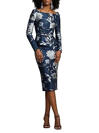 Bethanne Floral Jacquard Jacket