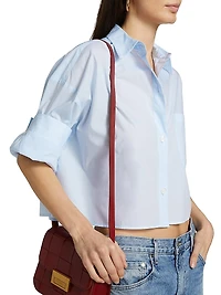 Next Ex Poplin Cropped Shirt