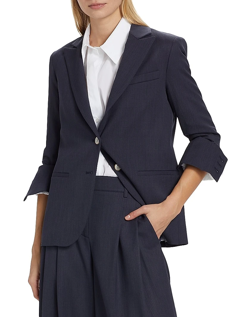 Wool Boyfriend Blazer