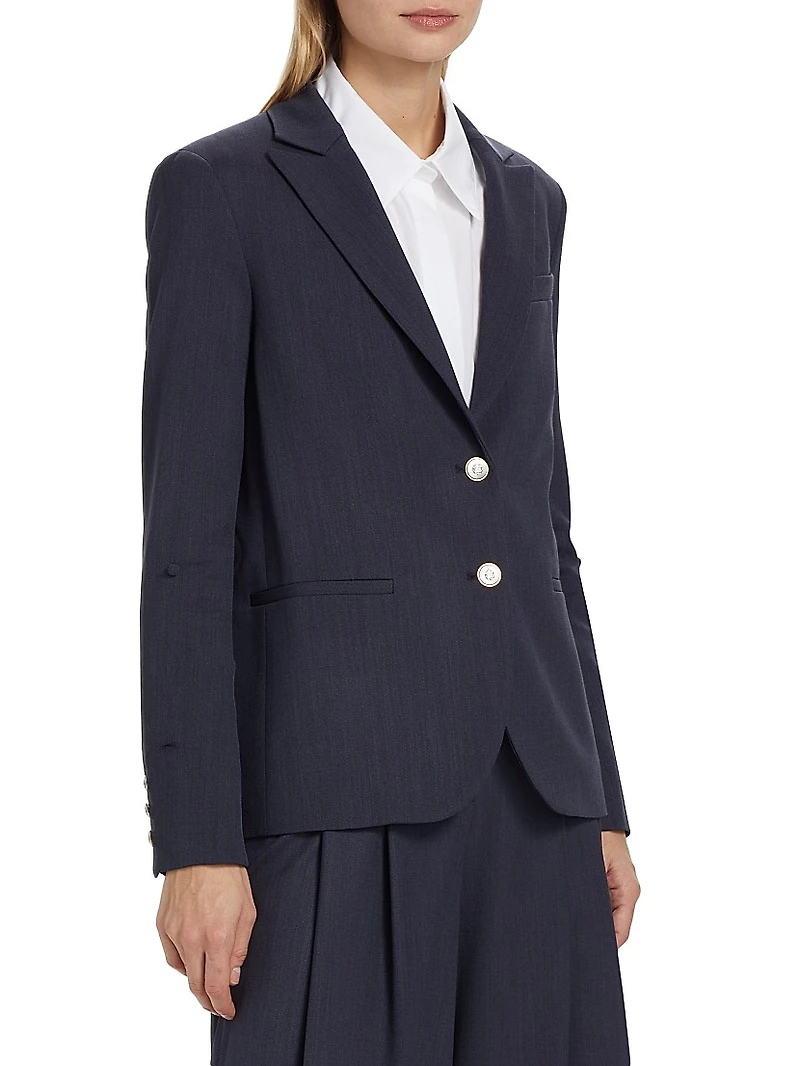 Wool Boyfriend Blazer