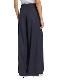 New Didi Wool Wide-Leg Pants