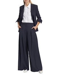 New Didi Wool Wide-Leg Pants