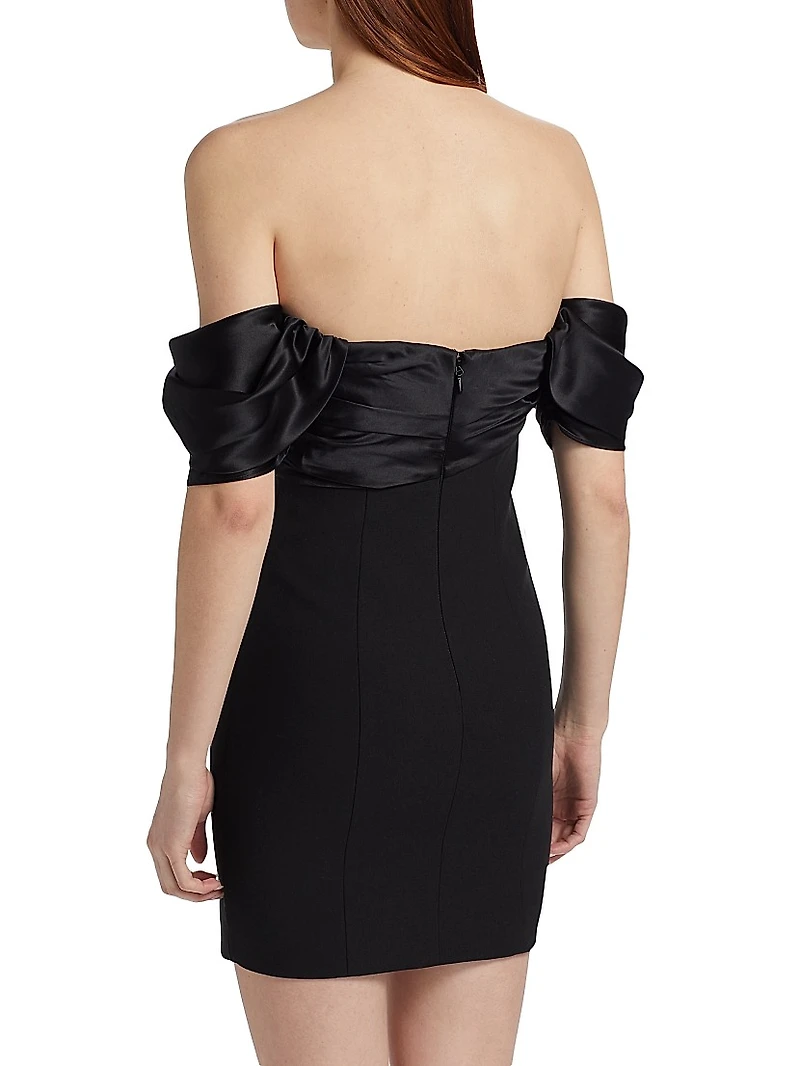 Sibyl Off-The-Shoulder Minidress
