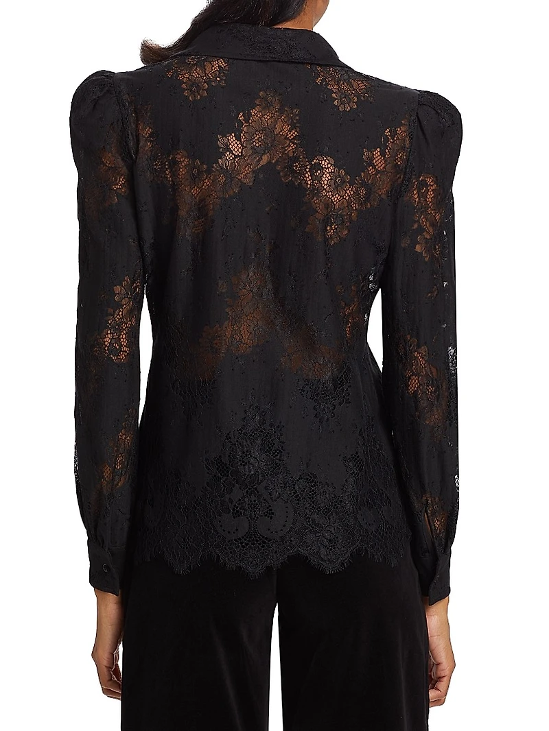 Jenica Floral Lace Blouse